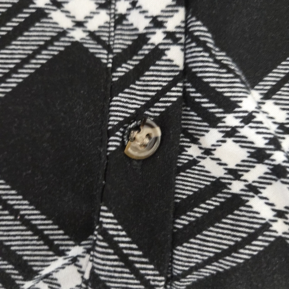 No Comment Chic Black and White Checkered Mini Dress - Picture 8 of 9